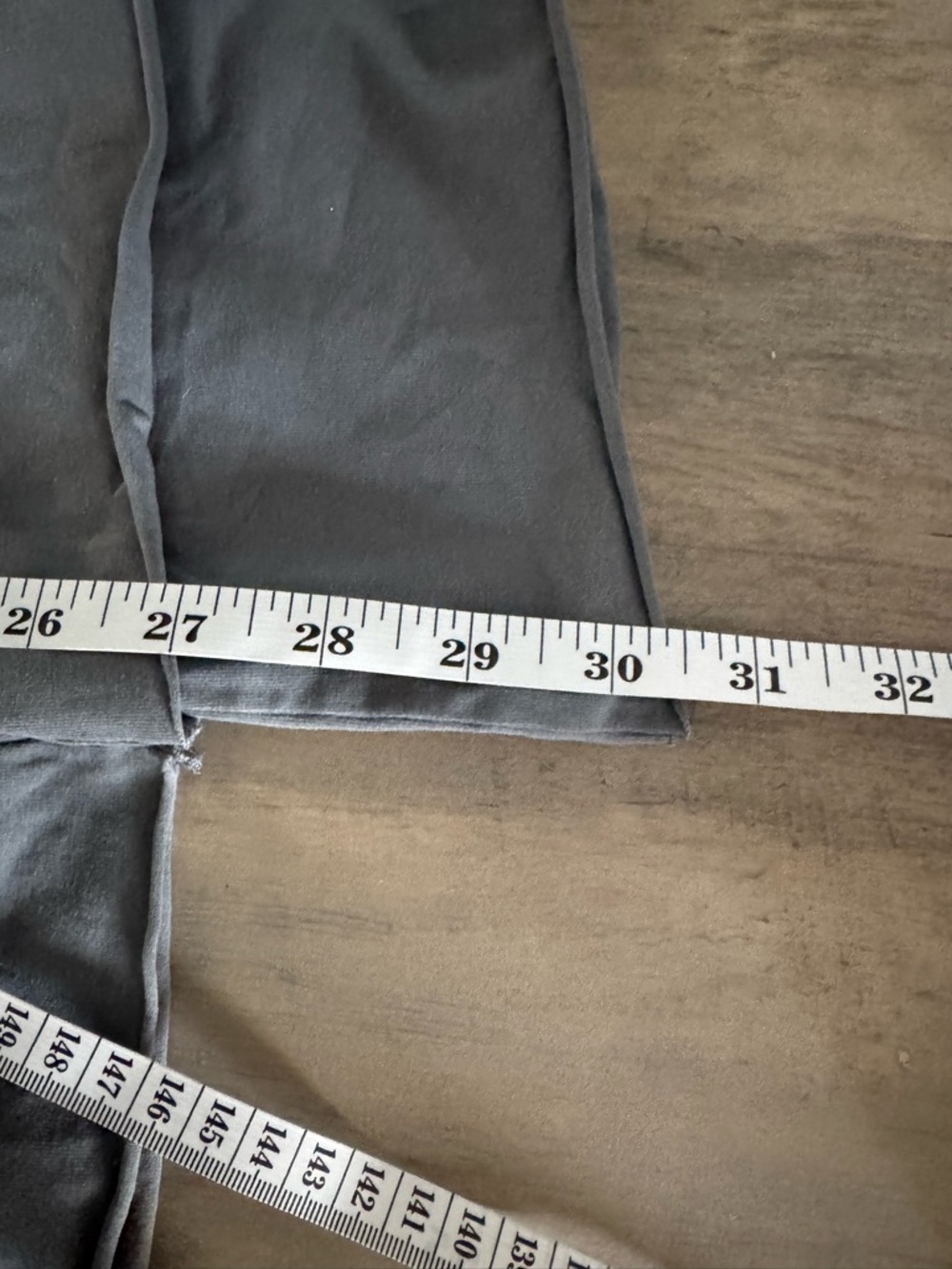 Matilda Jane charcoal gray pants with brown logo tag - Picture 9 of 10